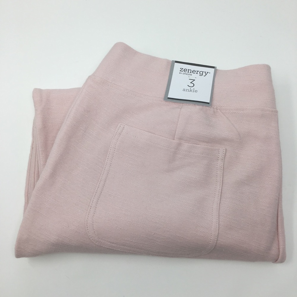Chico's Zenergy Knit Slub Pant size 3